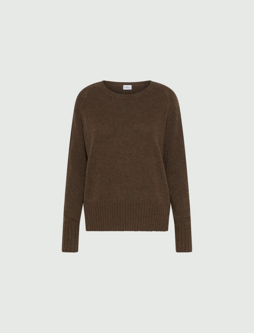 Maglia girocollo in misto cashmere Mlsoca1