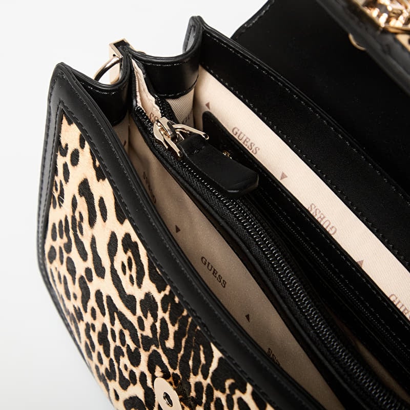 Borsa a mano leopardata Audrey