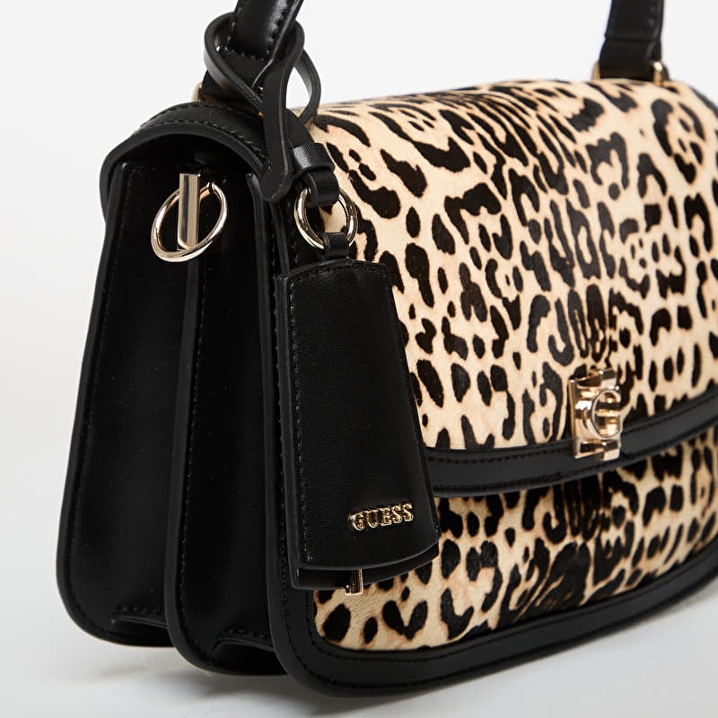 Borsa a mano leopardata Audrey