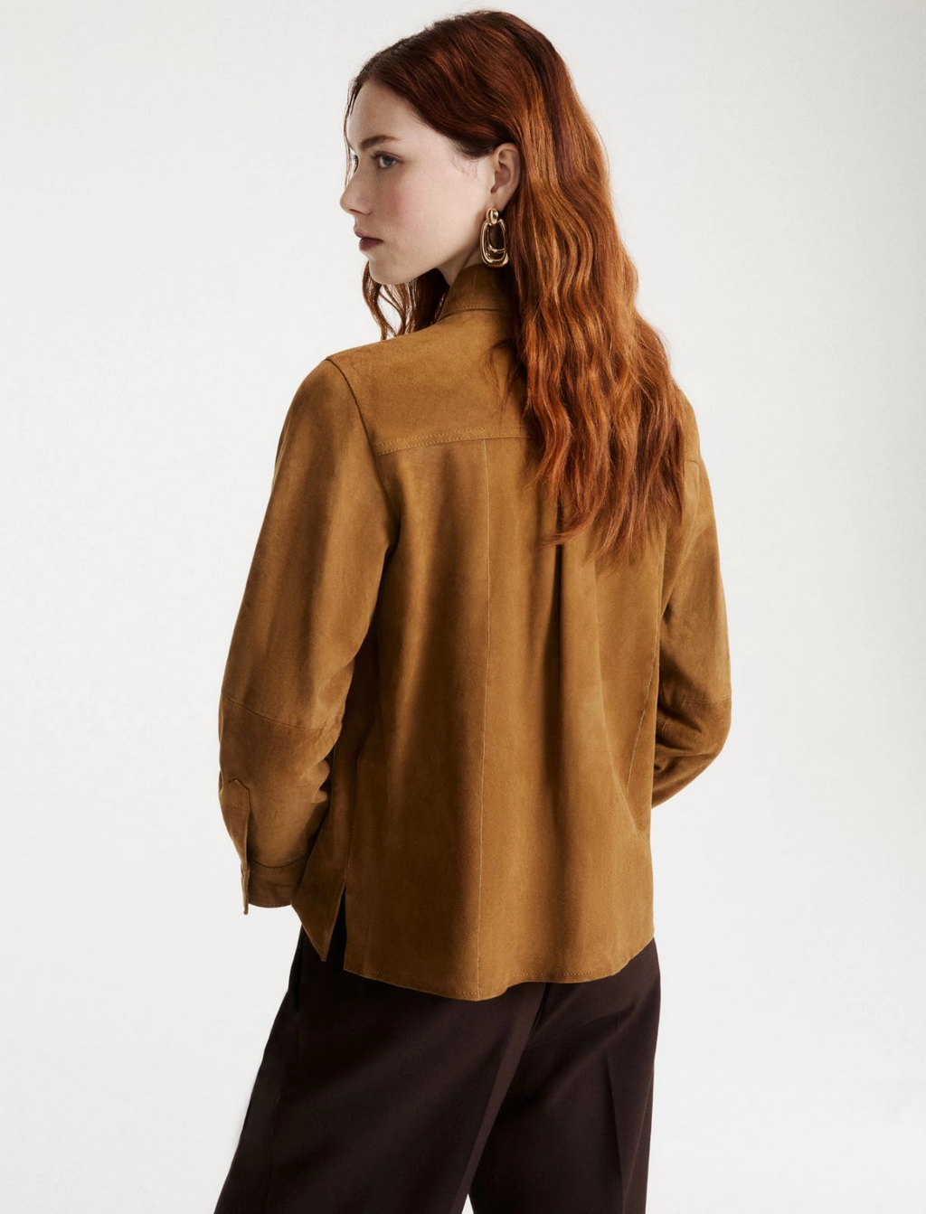 Camicia in suede Mllgiallo