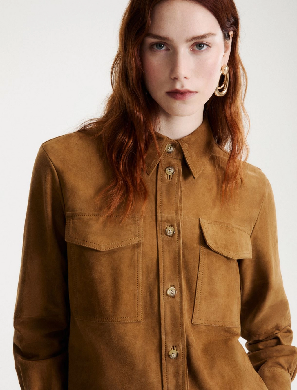 Camicia in suede Mllgiallo