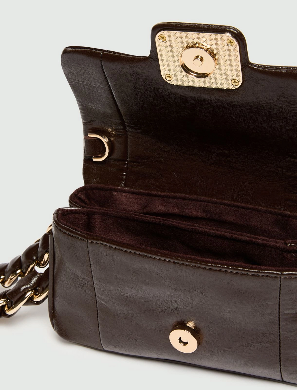 Borsa Le Muse mini in tessuto spalmato Mlaera