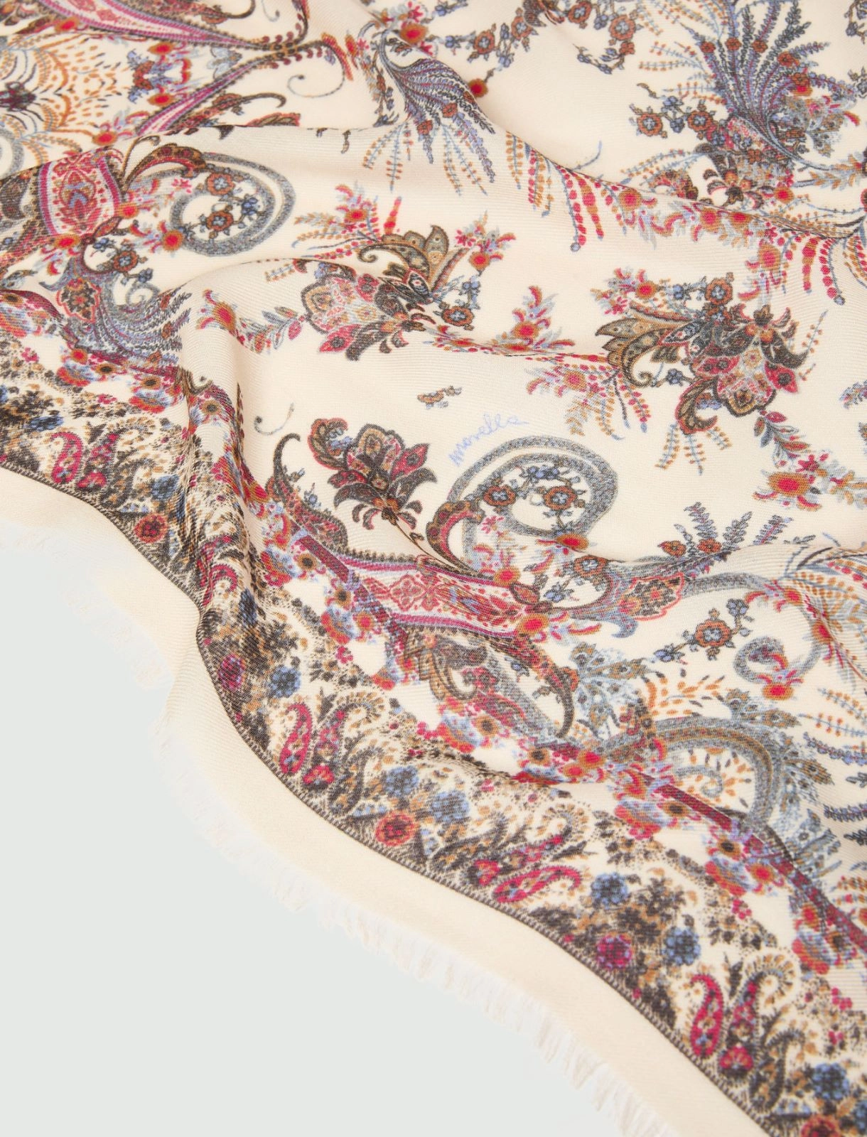 Scialle in twill Mlaaerosi