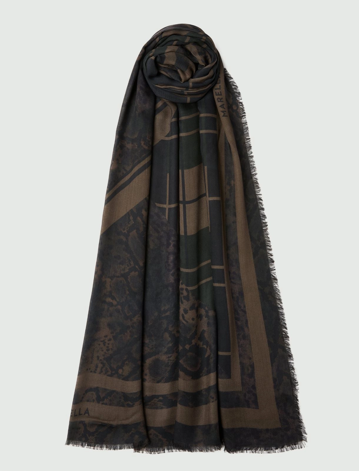 Scialle in twill Mlaaerosi