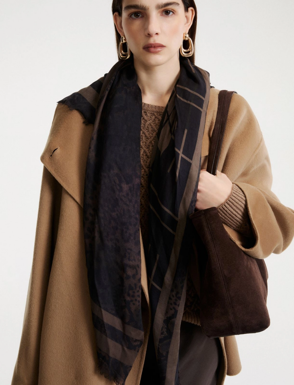 Scialle in twill Mlaaerosi