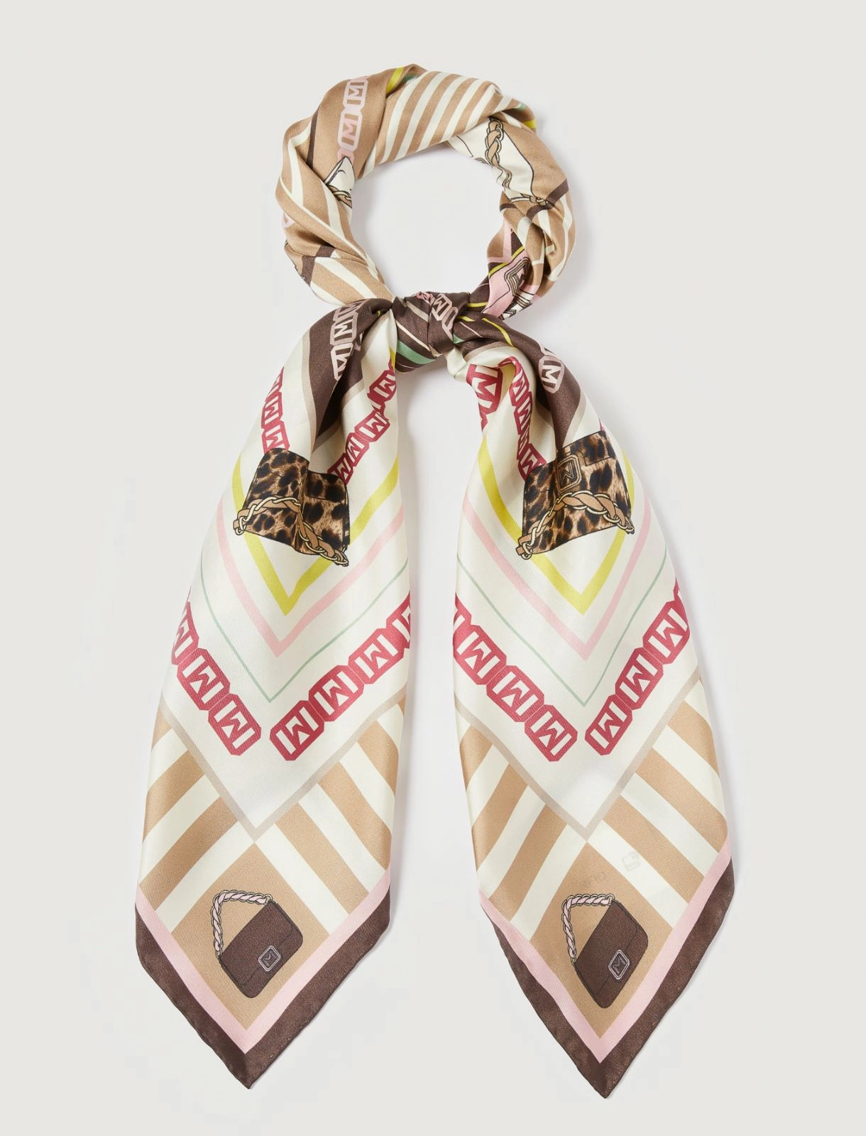 Foulard in twill Agro