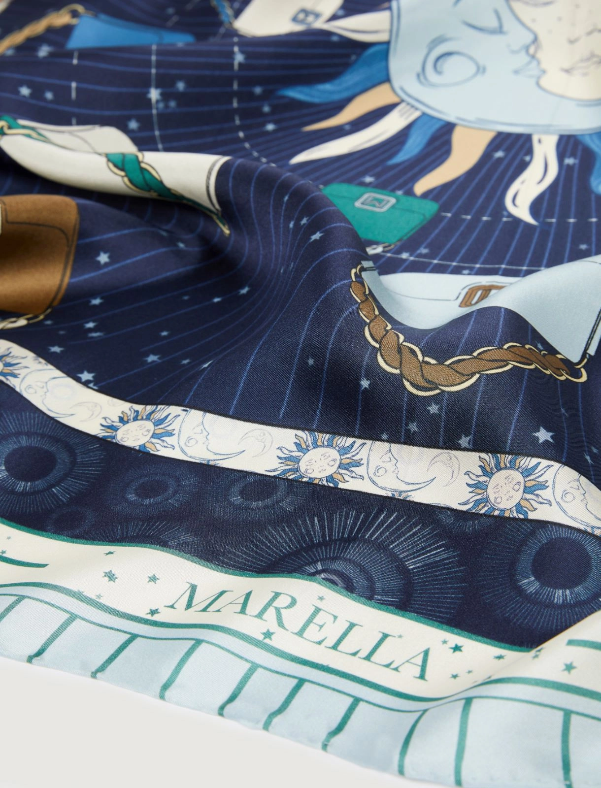 Foulard in twill Agro