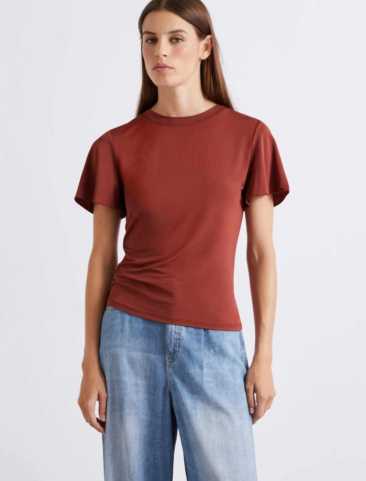 T-shirt in jersey di viscosa Mlszinnia