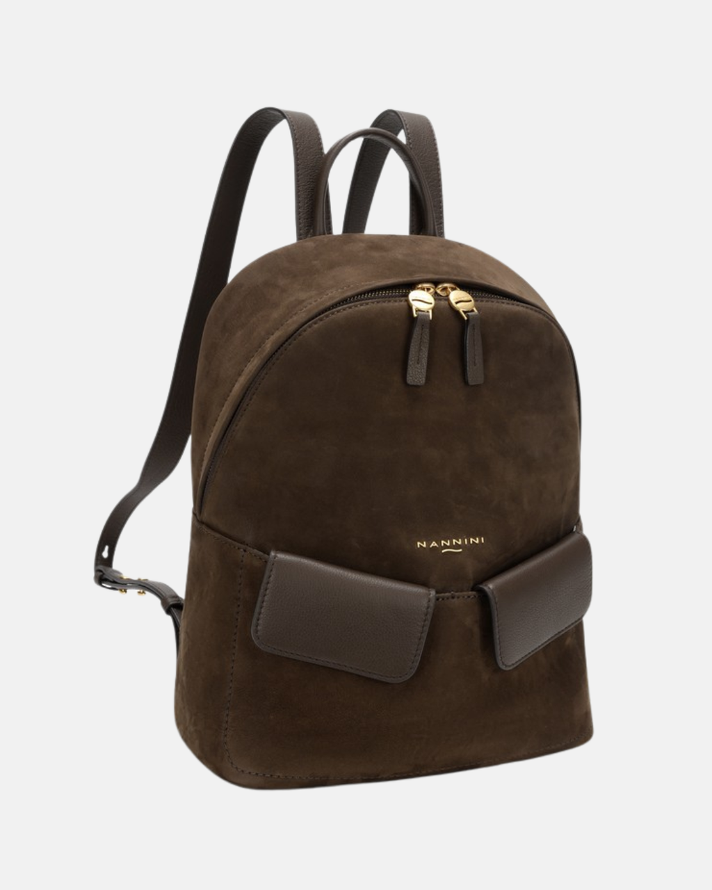 Zaino in suede e pelle Anna
