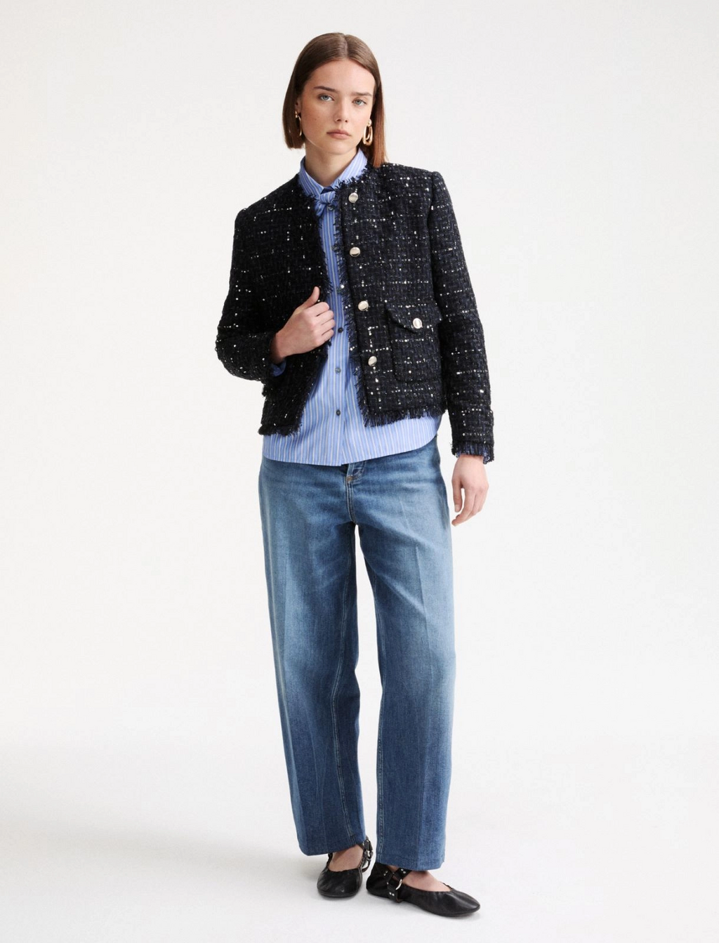 Camicia boxy in popeline Mlltequila