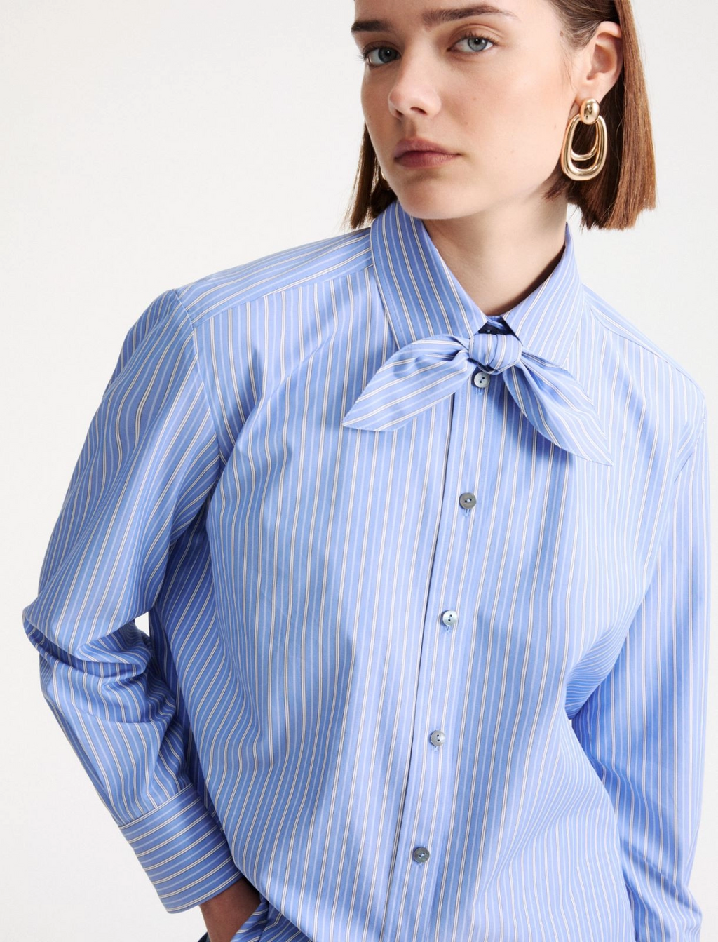 Camicia boxy in popeline Mlltequila