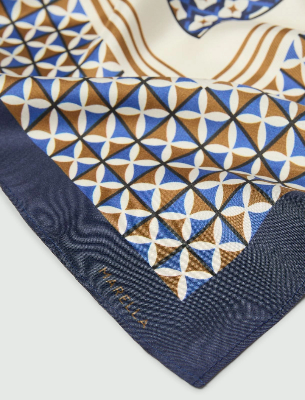 Foulard in twill di seta Mllottelia