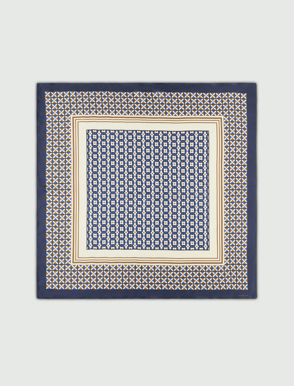 Foulard in twill di seta Mllottelia