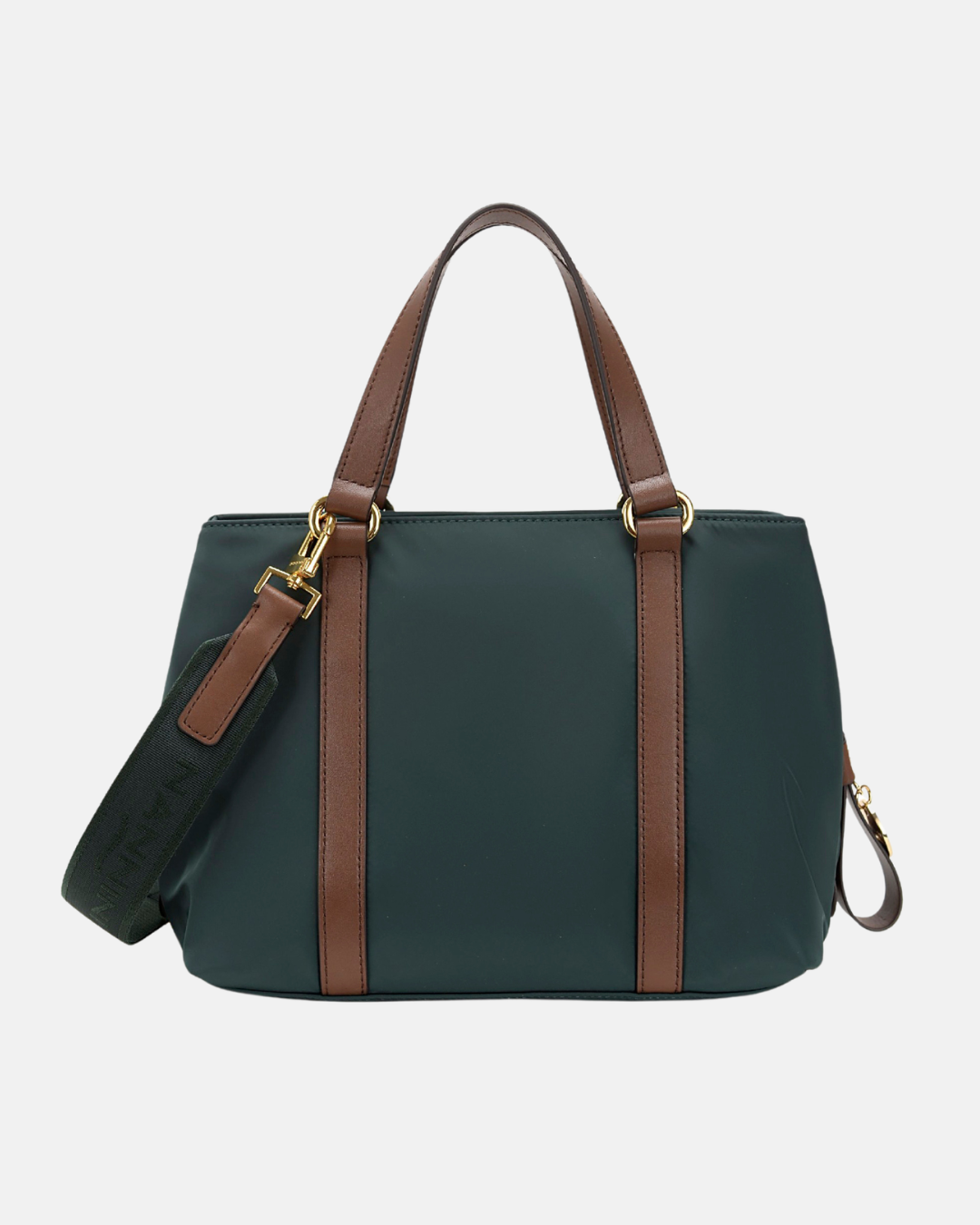 Borsa a mano in nylon e pelle Liberty