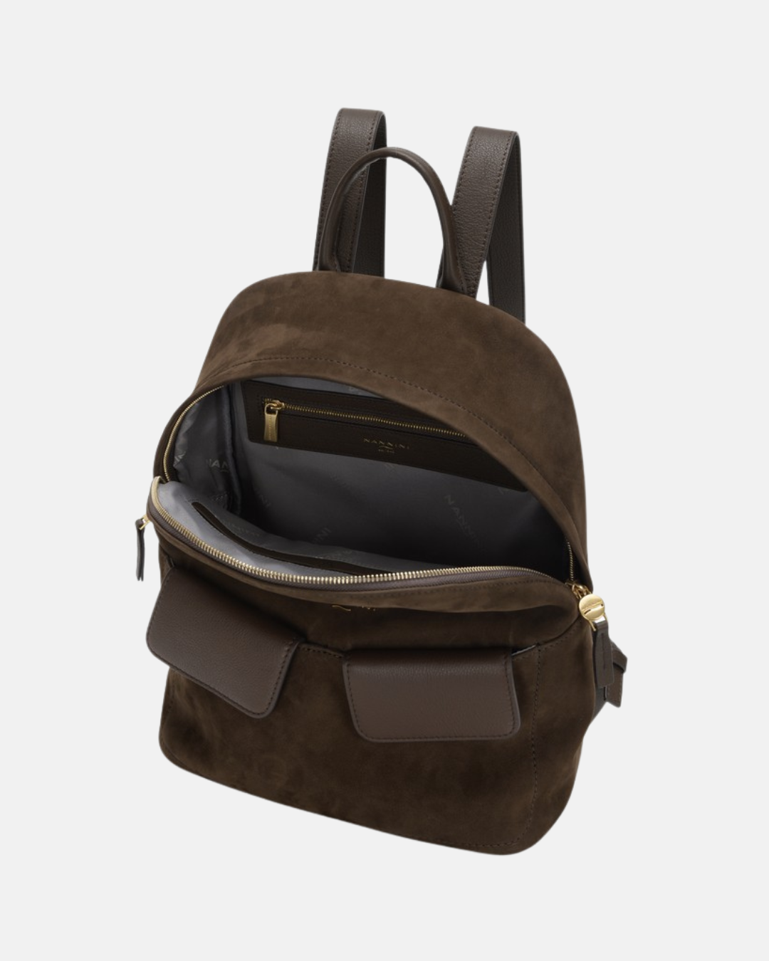 Zaino in suede e pelle Anna