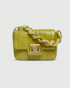 Borsa Le Muse small stampa rettile Mlalontra2