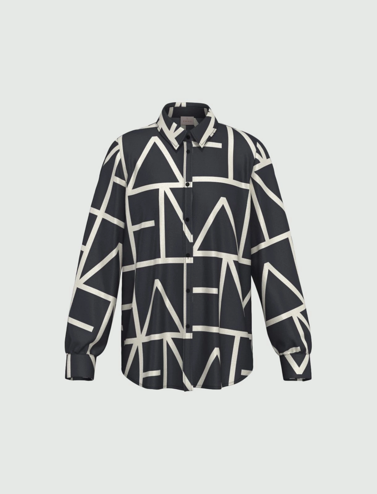 Camicia in twill di viscosa stampato Emmparole