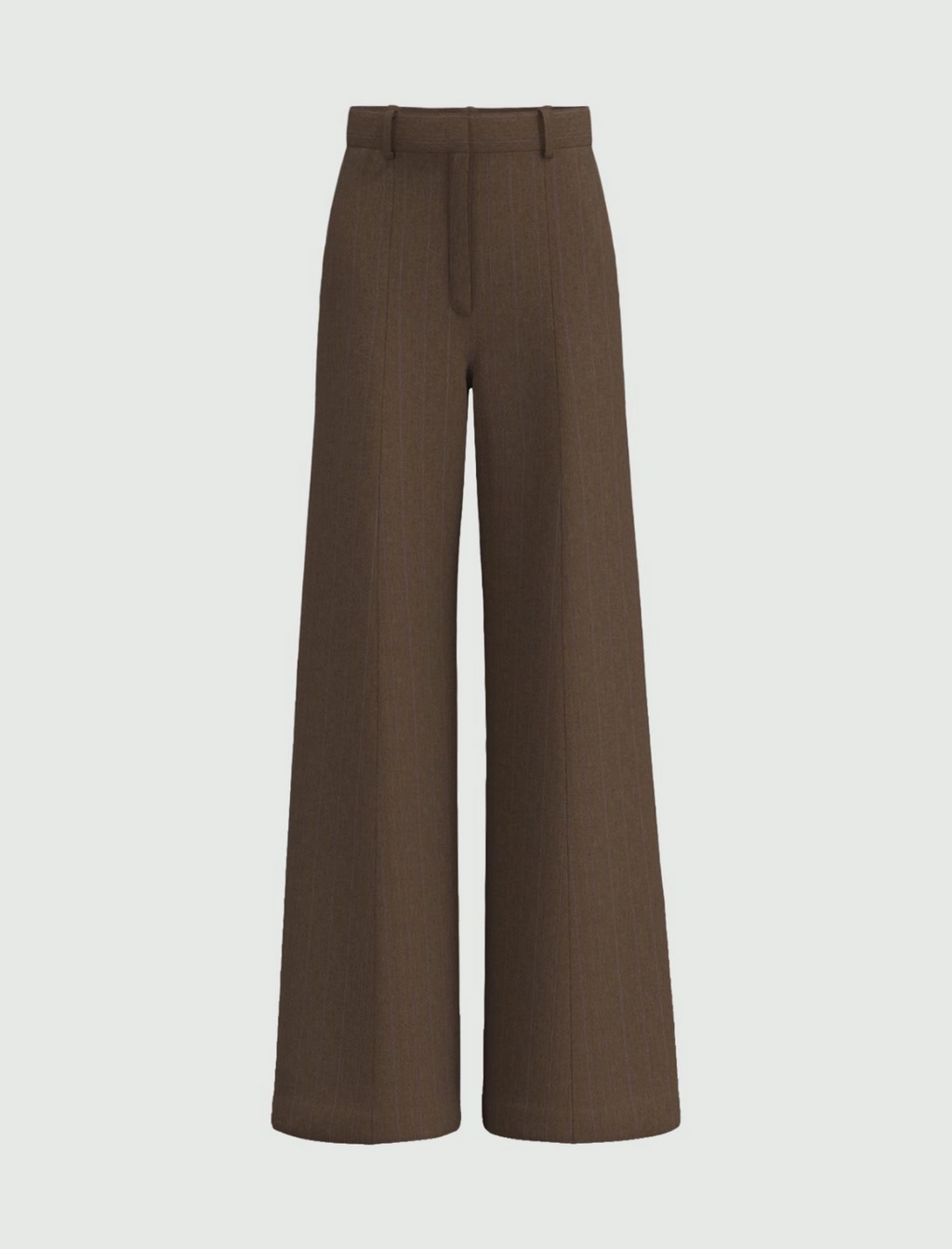 Pantalone flare ampio in gabardina stretch Emmbreak