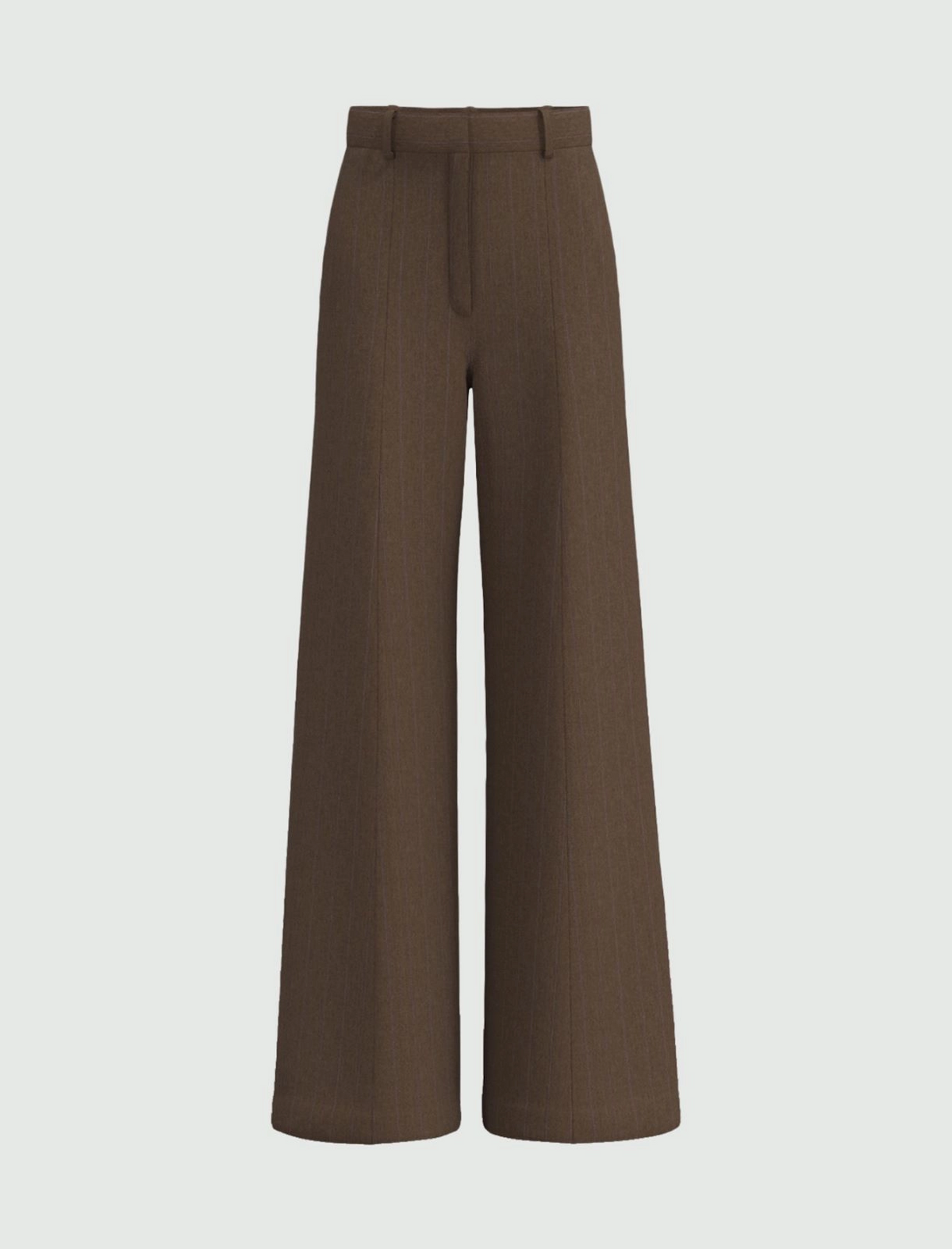 Pantalone flare ampio in gabardina stretch Emmbreak