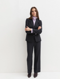 Pantalone dritto gessato con risvolto alto Emmpentola2