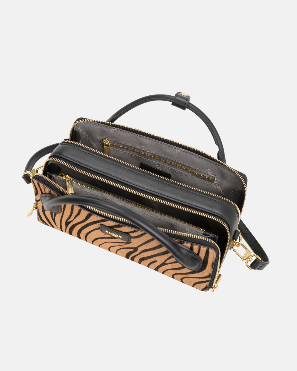Borsa a mano in cavallino Joanna
