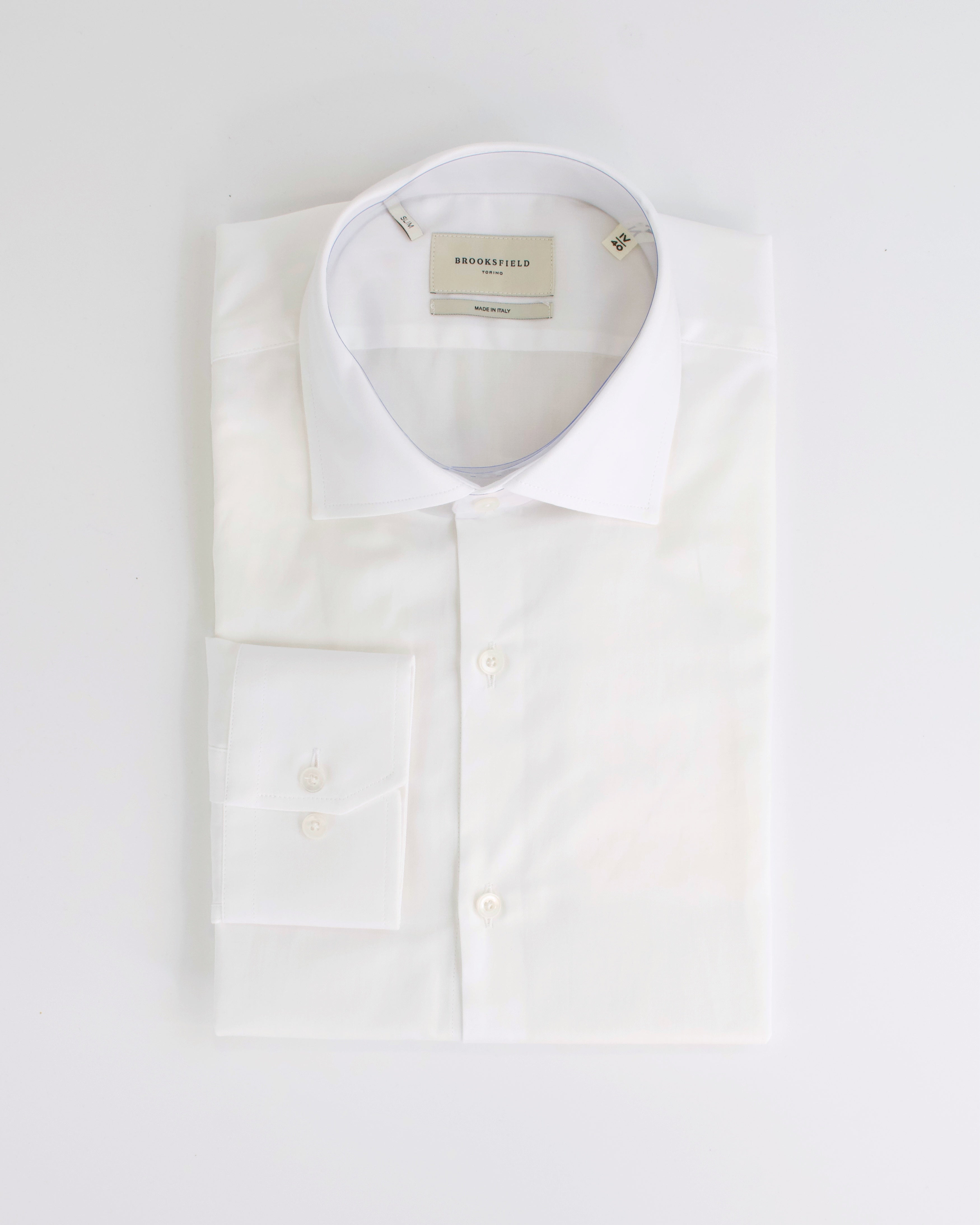 Camicia french collar slim fit