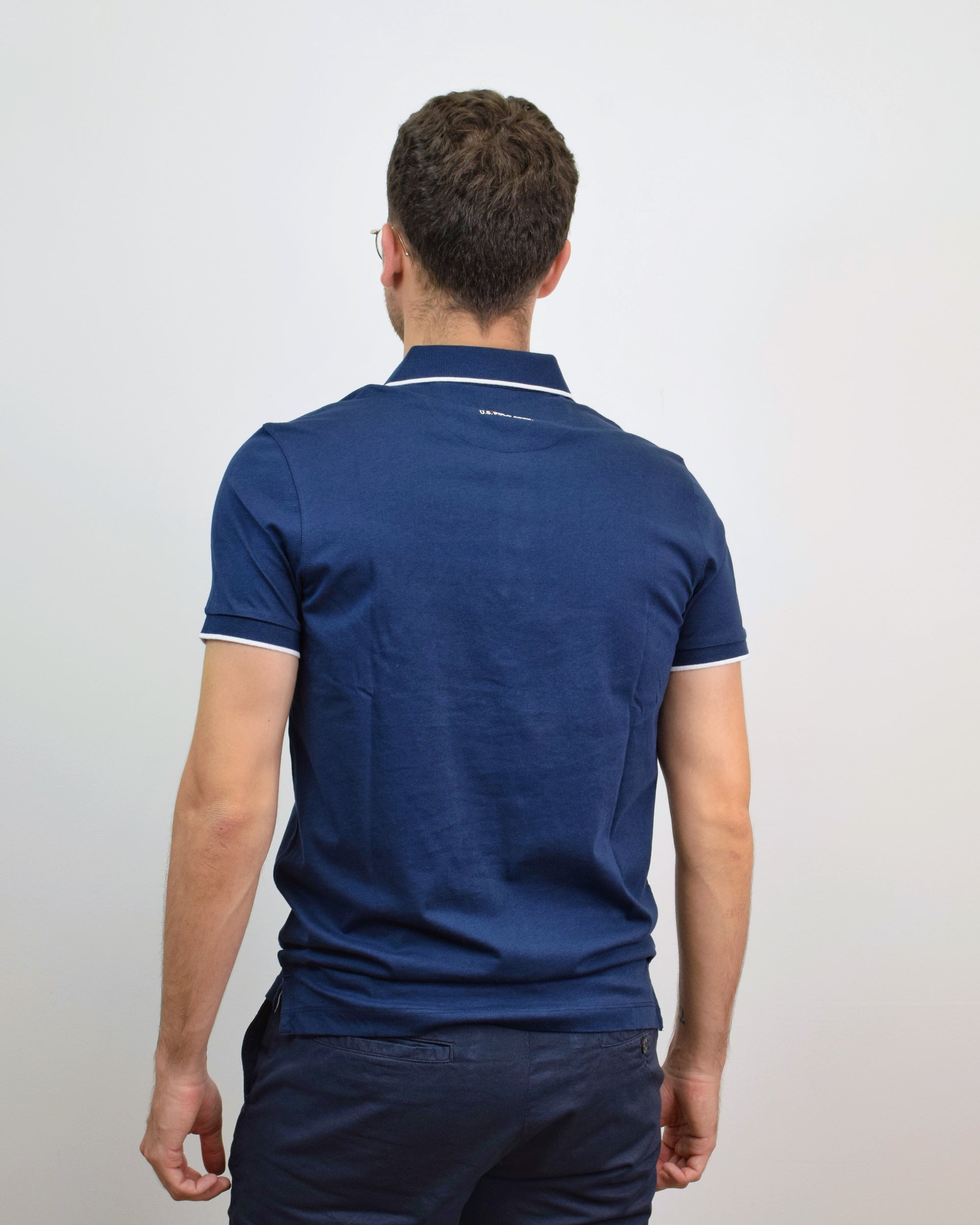 Polo in jersey