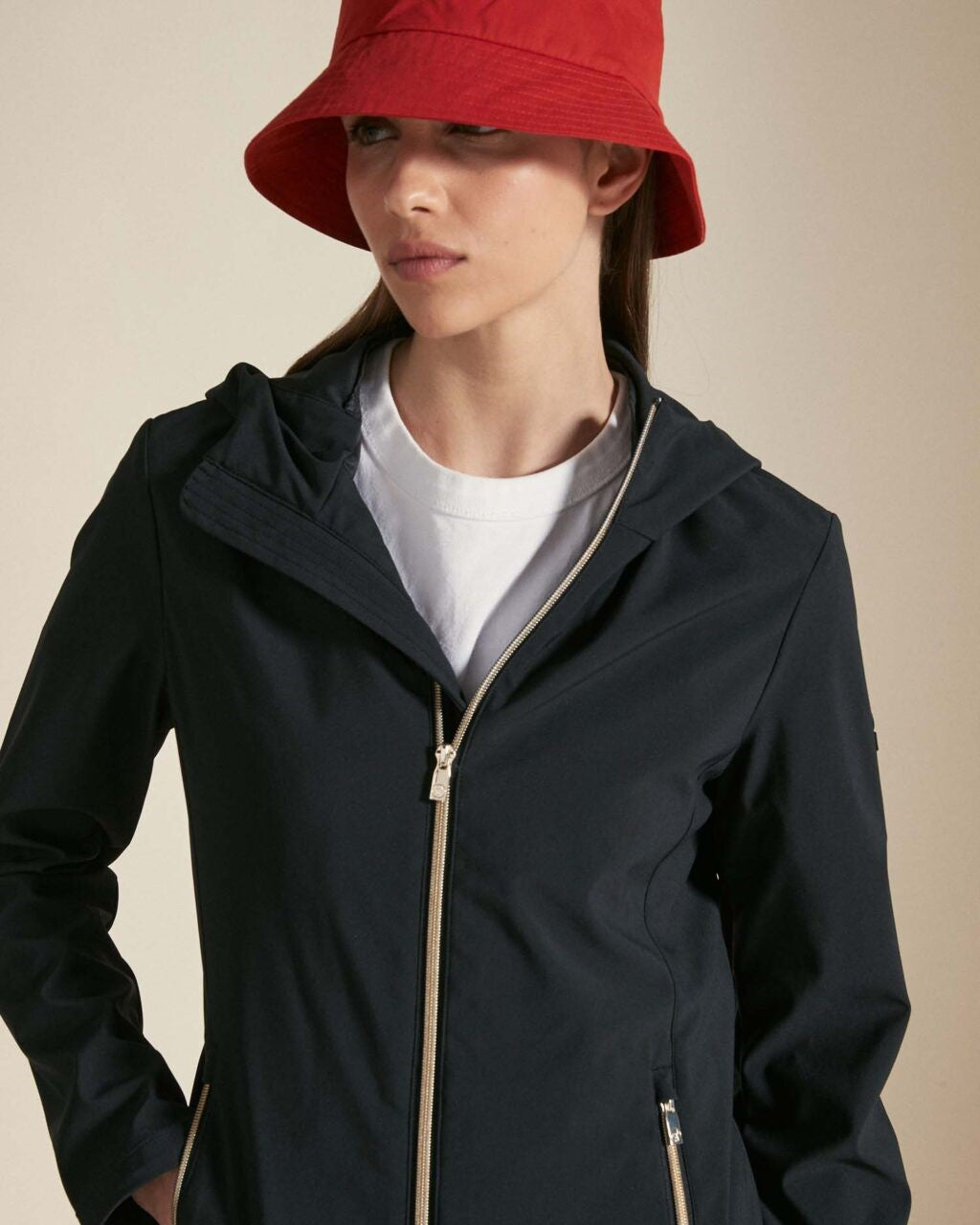 Giacca Shah con cappuccio softsheel