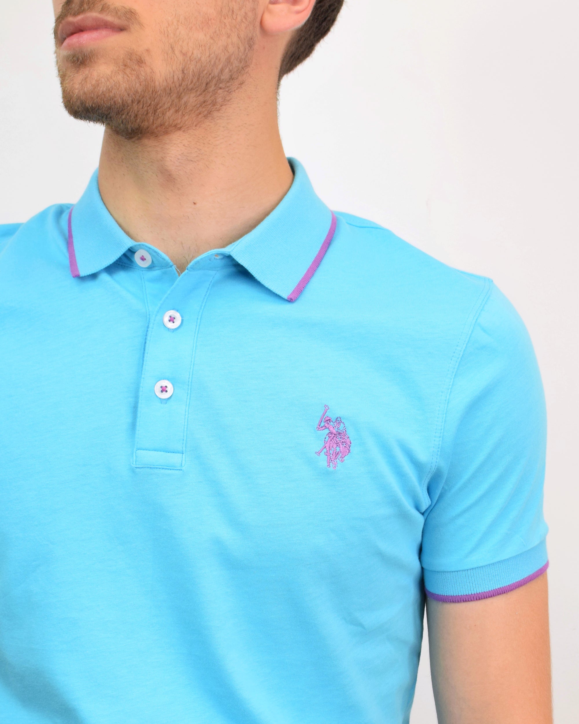 Polo in jersey