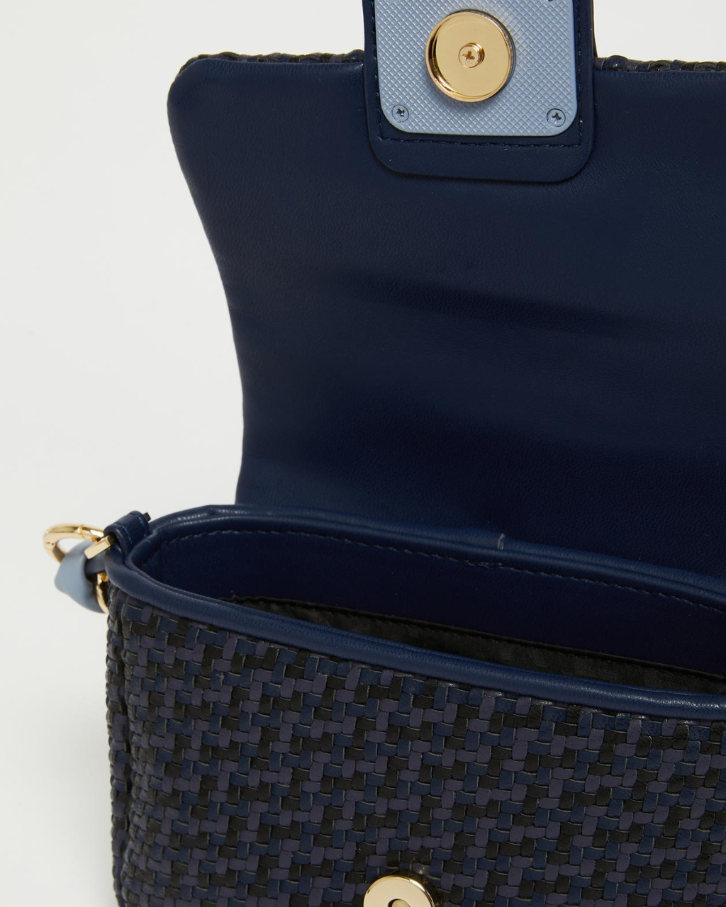 Borsa Le Muse small con intreccio Mlalontra