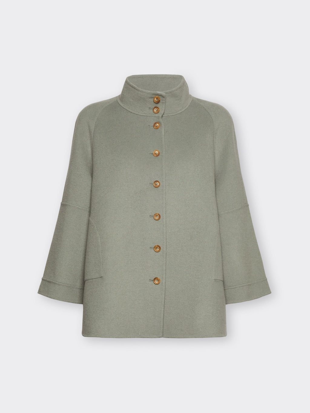 Caban in double misto lana
