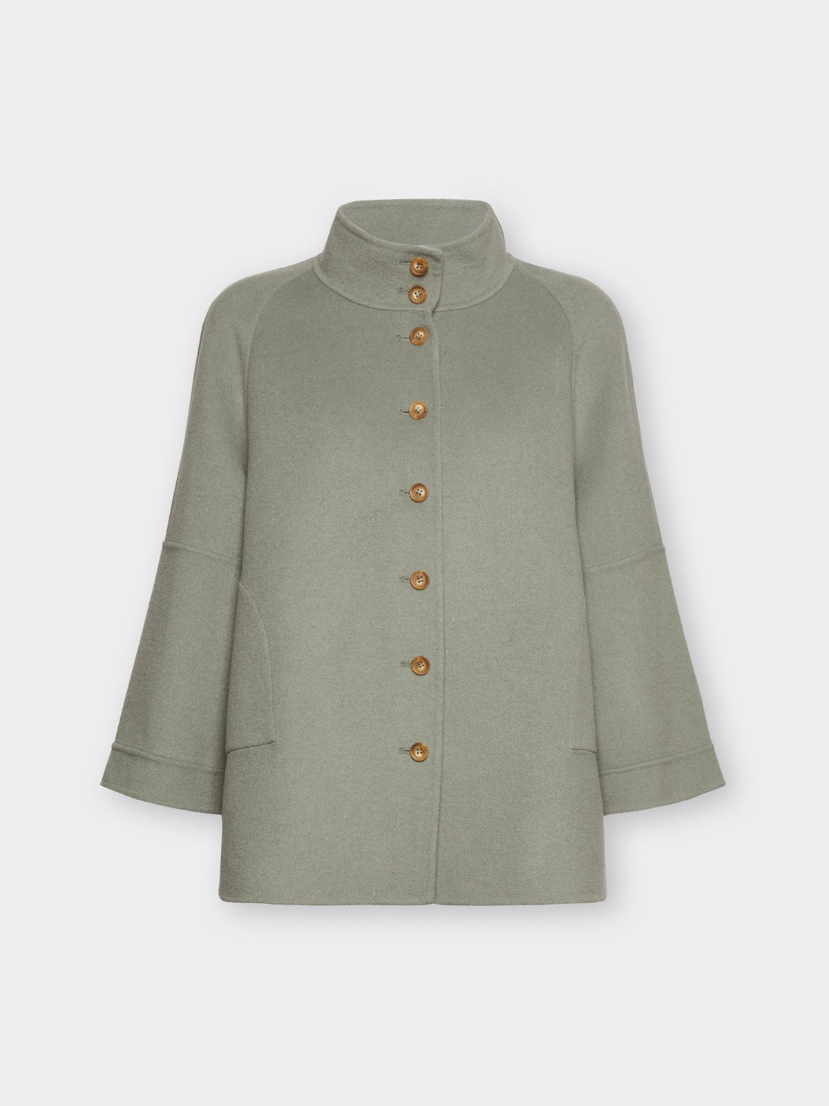 Caban in double misto lana