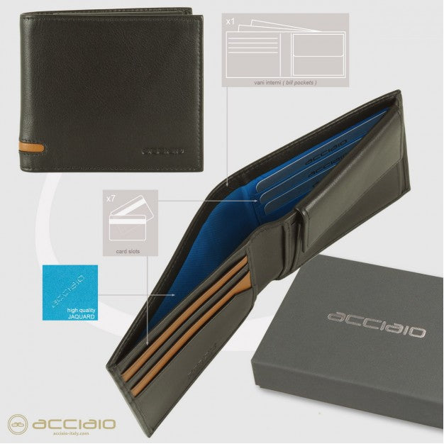 Portafoglio piccolo in pelle