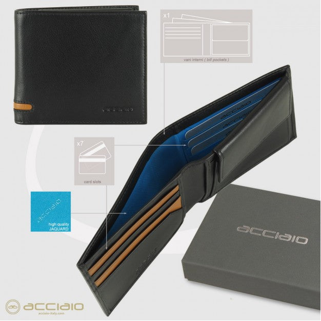 Portafoglio piccolo in pelle