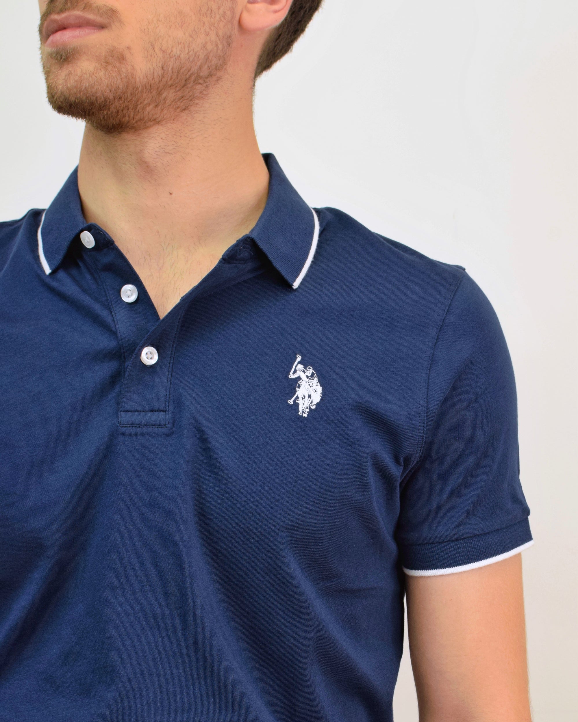 Polo in jersey
