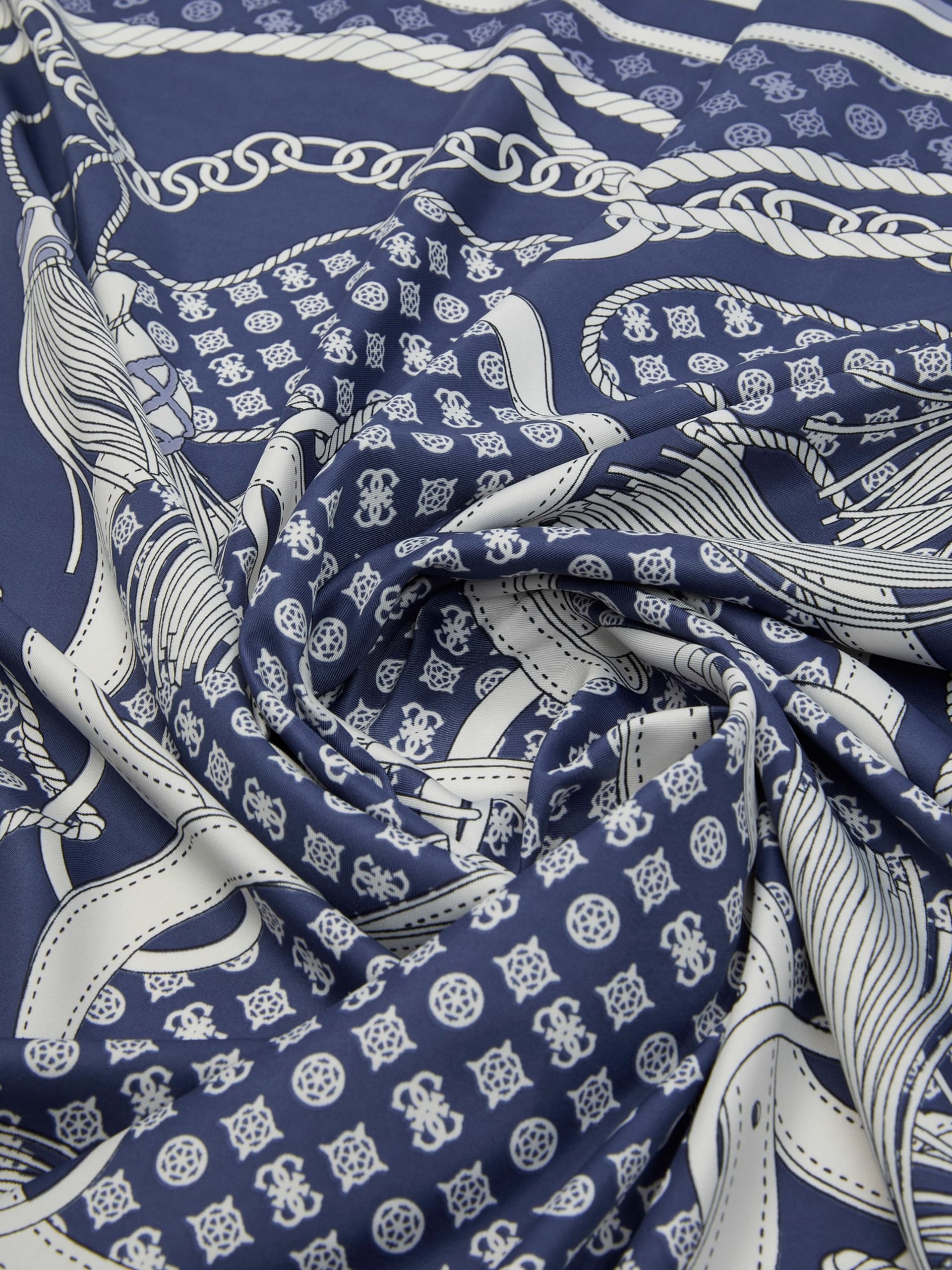 Foulard con logo 4G peony