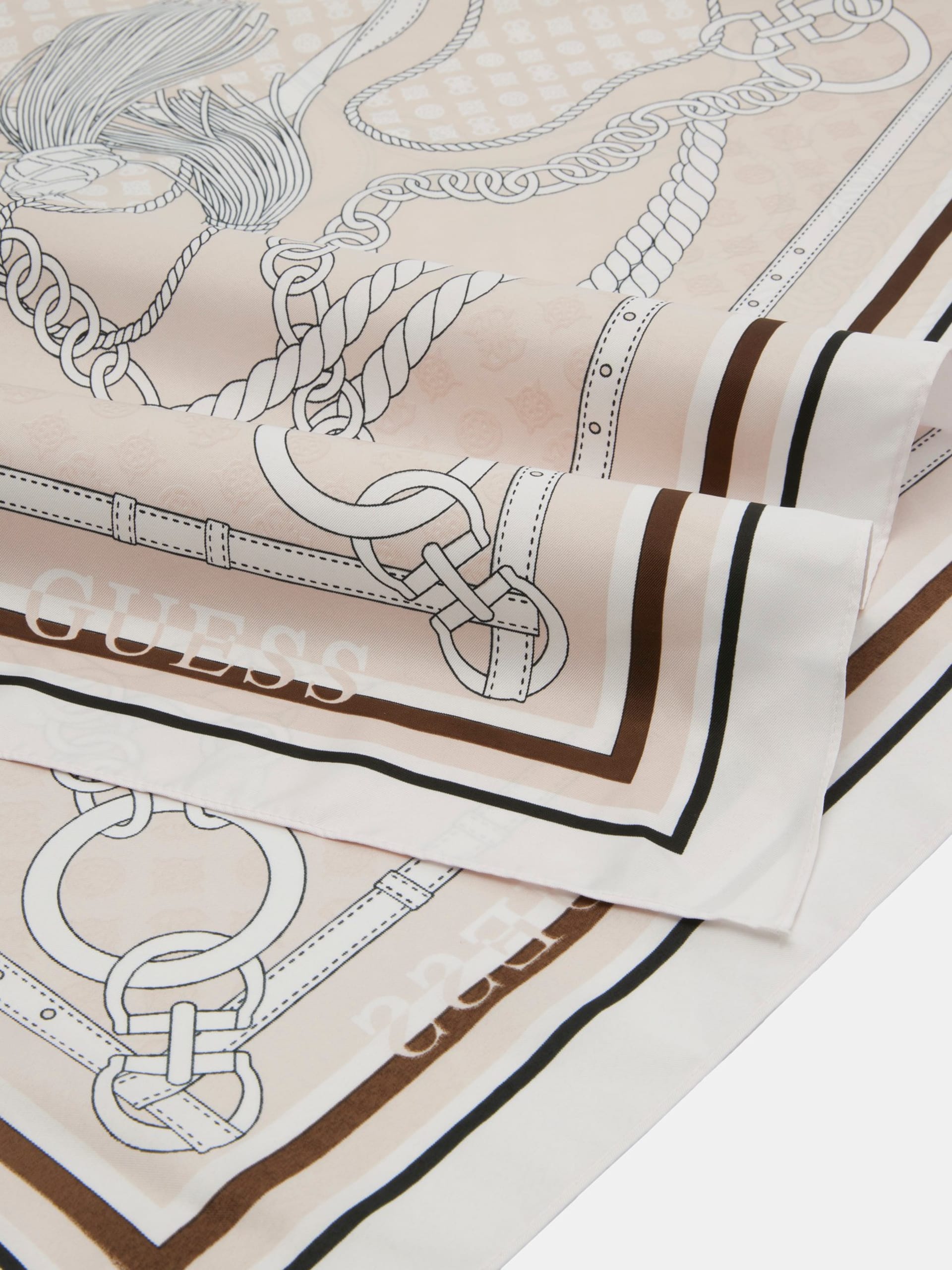 Foulard con logo 4G peony