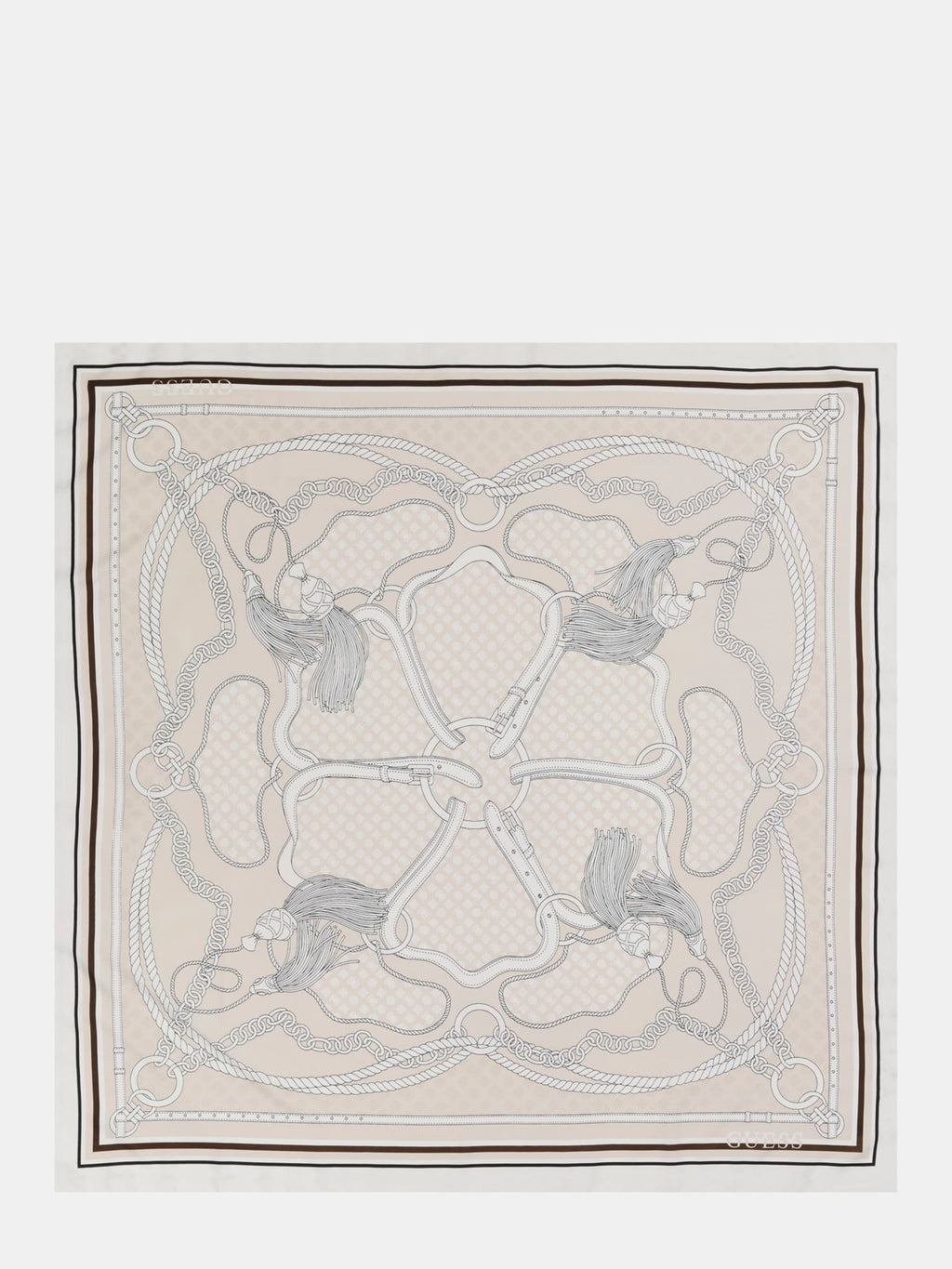 Foulard con logo 4G peony