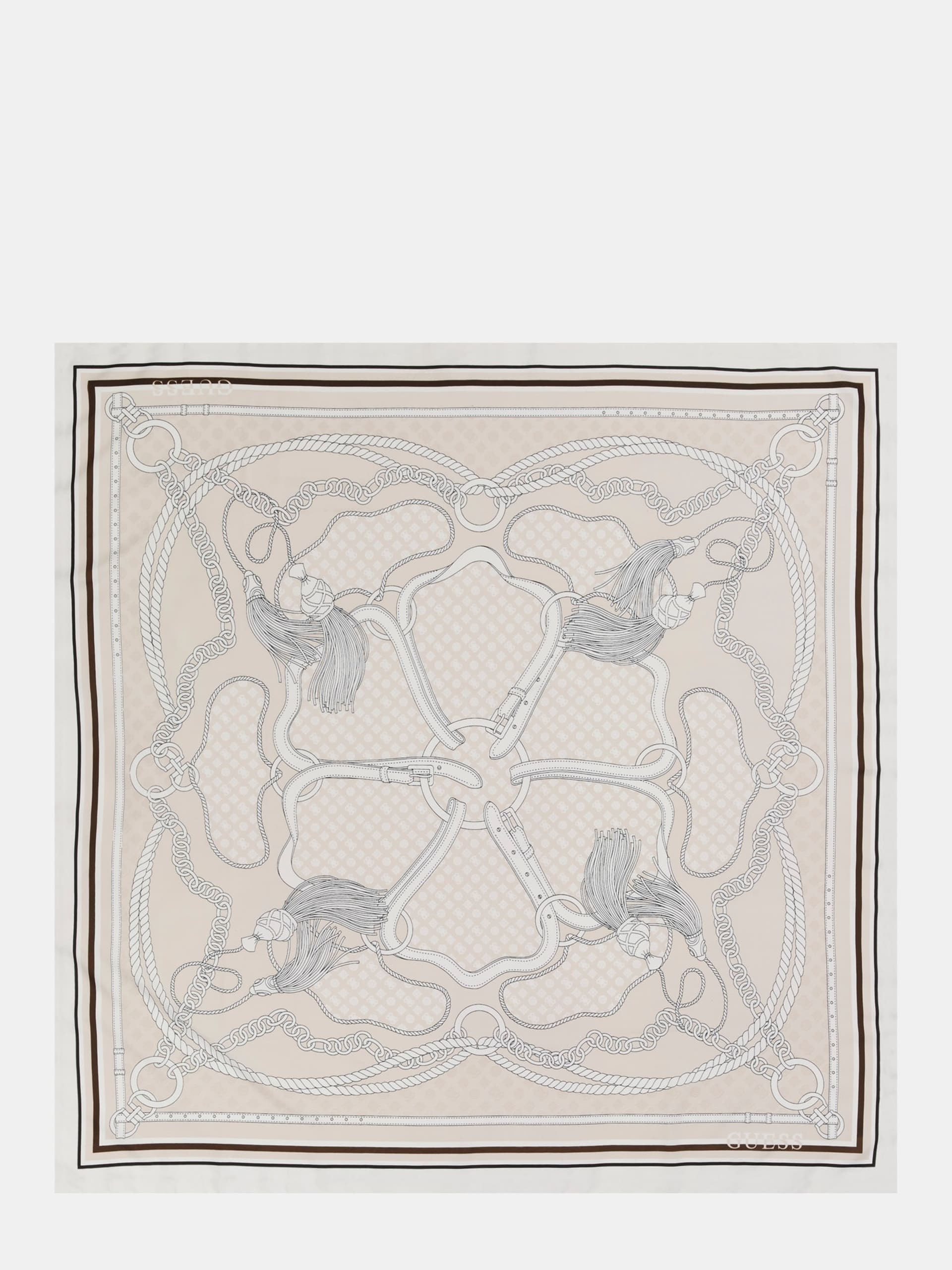 Foulard con logo 4G peony