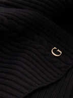 Sciarpa maglia scritta logo