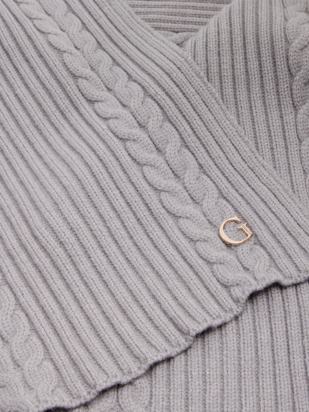 Sciarpa maglia scritta logo