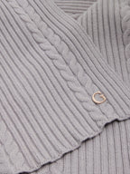 Sciarpa maglia scritta logo