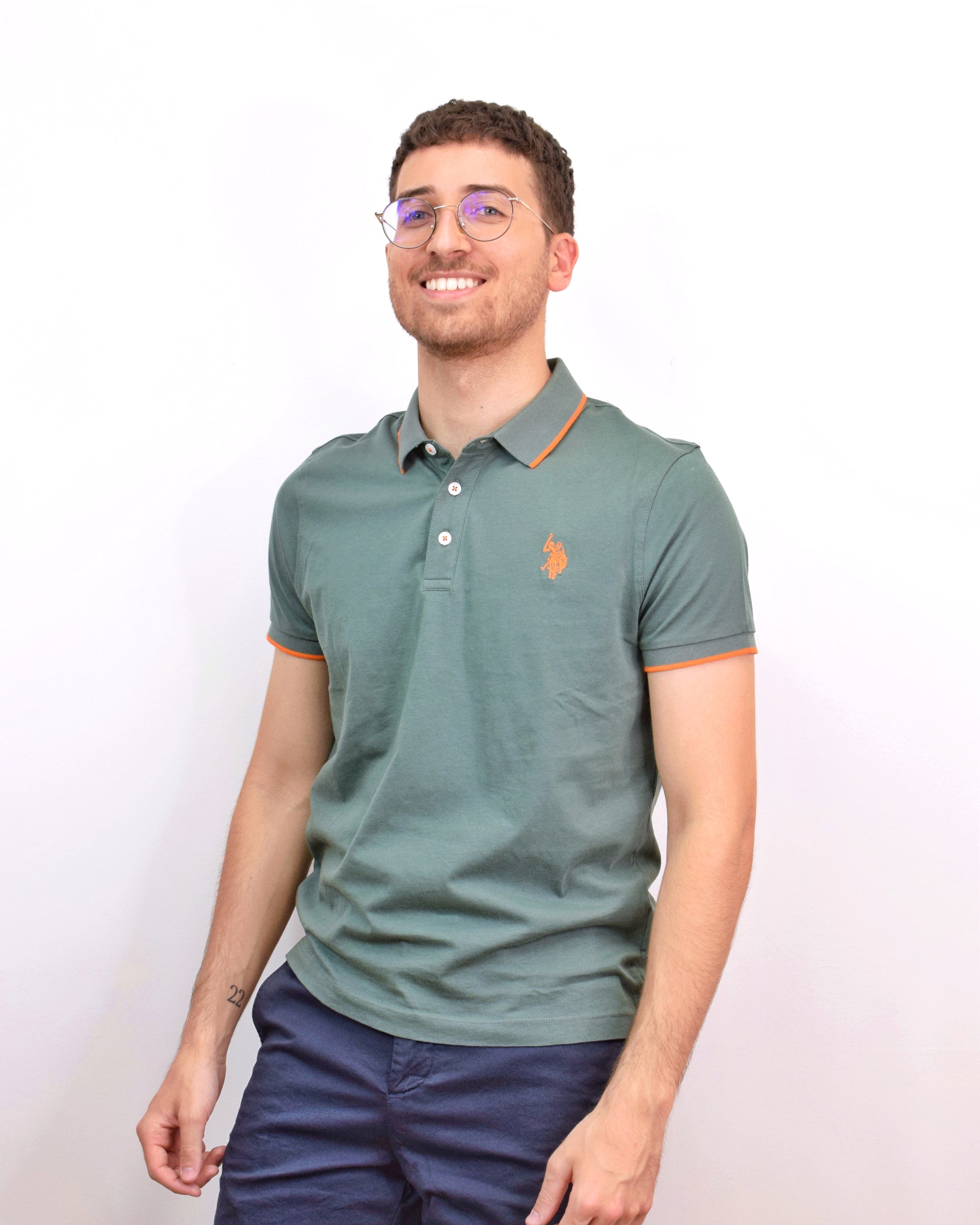 Polo in jersey