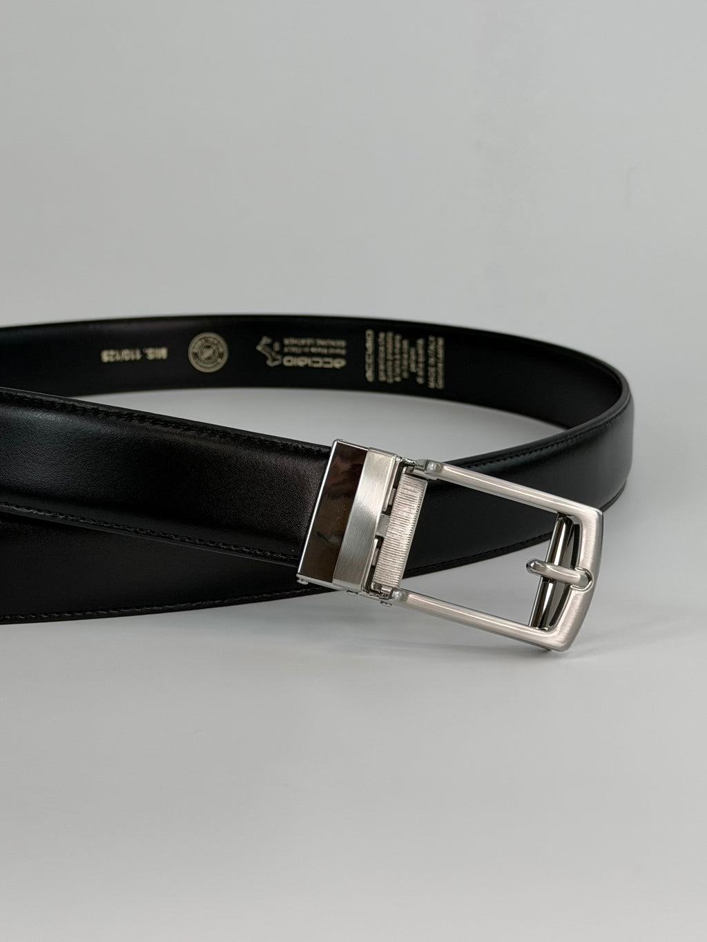 Cintura in pelle regolazione automatica