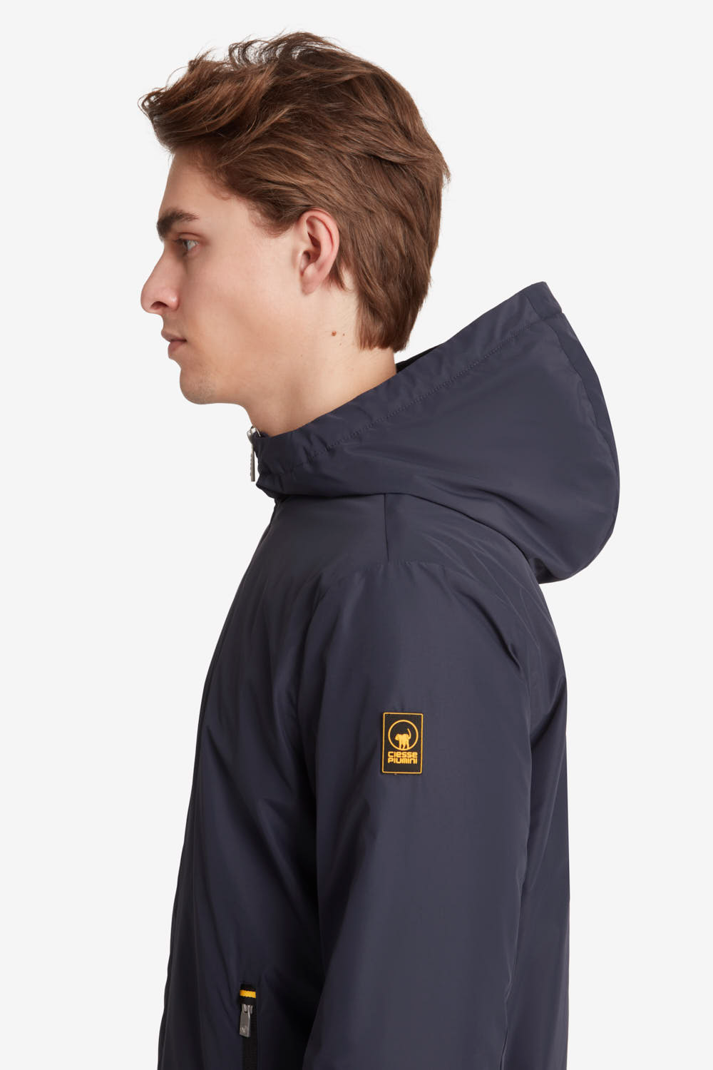 Giacca da uomo con cappuccio per mezza stagione Casper