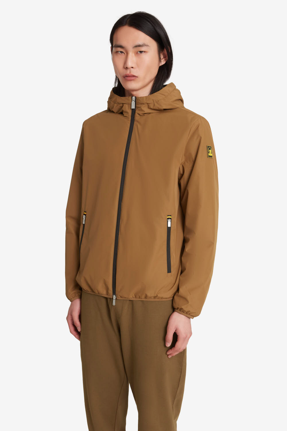 Giacca da uomo con cappuccio per mezza stagione Casper