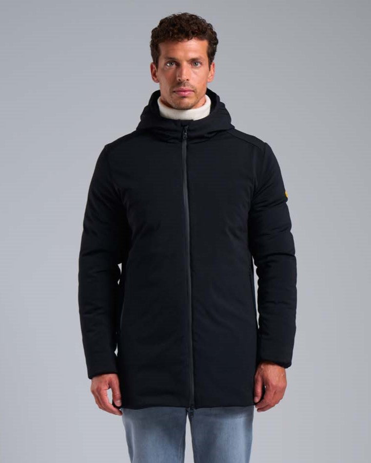 Giacca Claim 2.0 in softshell con cappuccio