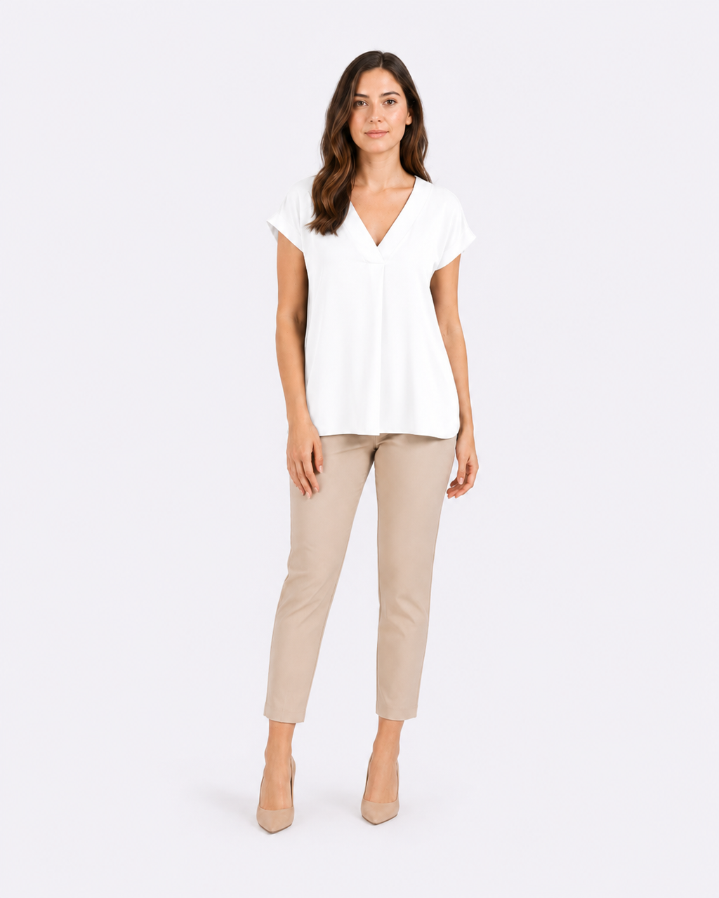 Camicia in crepe de chine di misto seta Mllcurvato1