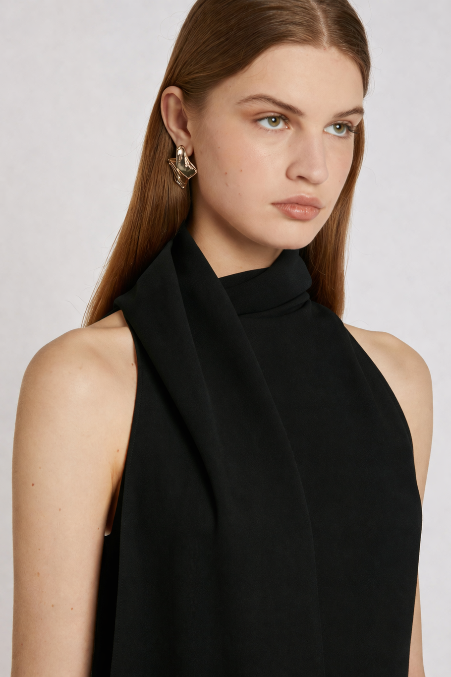 Top all'americana in envers satin Mltdalmata