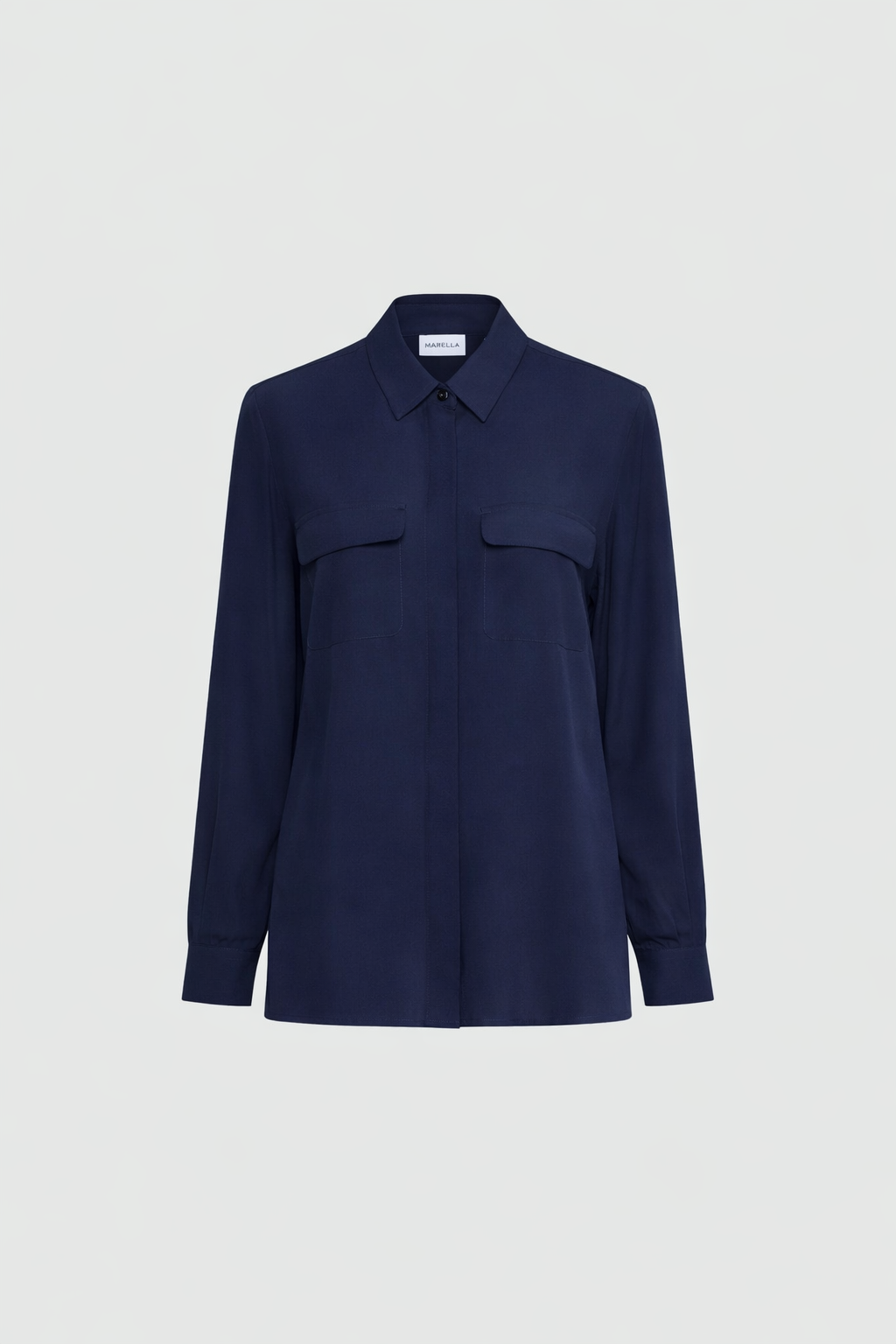 Camicia in crêpe di misto seta Mllfebe